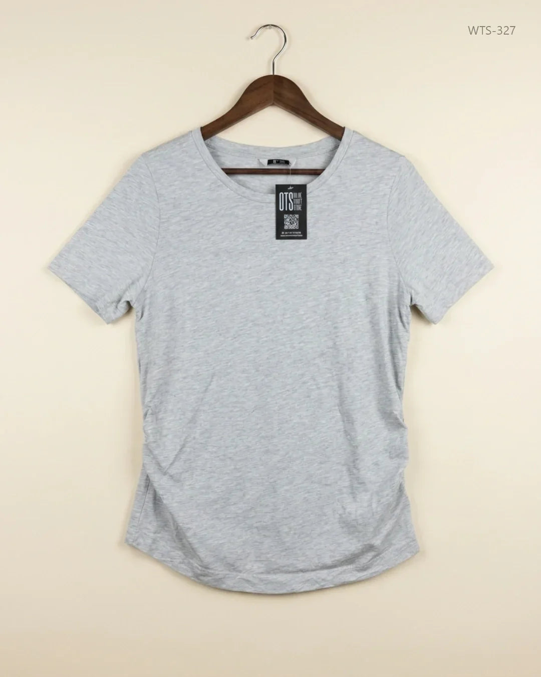 UK Imported secondhand Womens Tshirts - Very brand, Grey cotton, Premium condition, for Womens - Online Thrift Store Karachi Pakistan