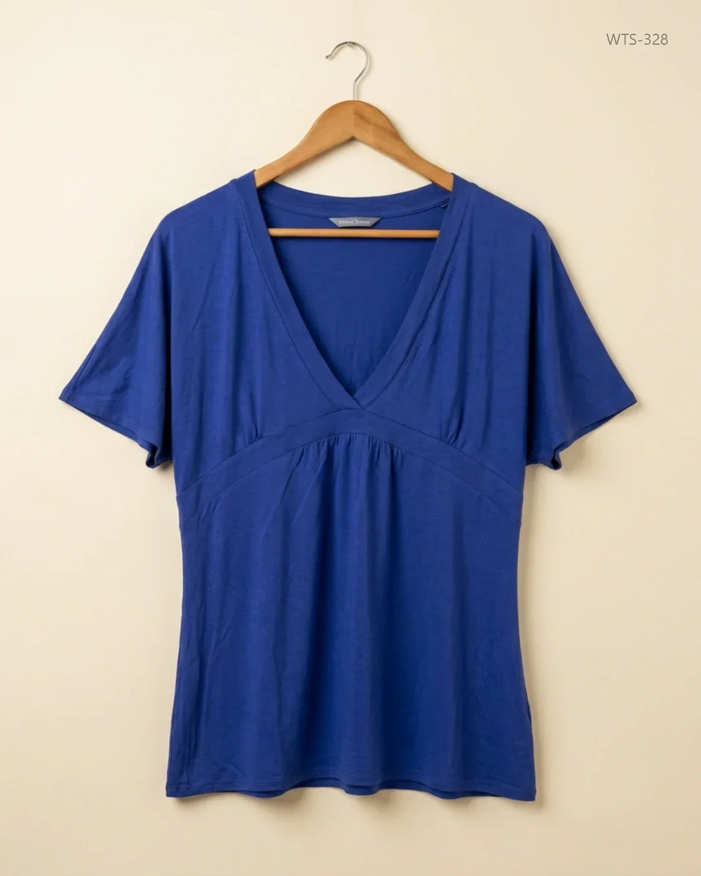 Womens Tshirts | Marks & Spencer | Preloved Branded | Blue Cotton | Premium | OTS Thrift Store Islamabad Pakistan