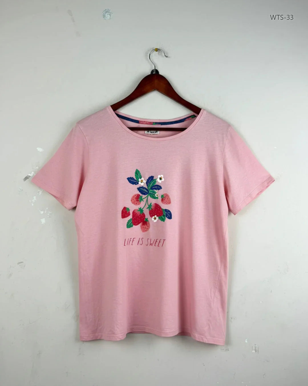 Premium Condition Womens Tshirts | Preloved AVON | Pink Cotton | Thrift Shop for Women Islamabad Pakistan | OTS
