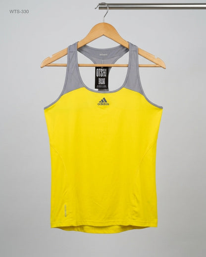 Premium Condition Womens Tshirts | Preloved ADIDAS | Yellow Polyester | Thrift Shop for Womens Karachi Pakistan | OTS