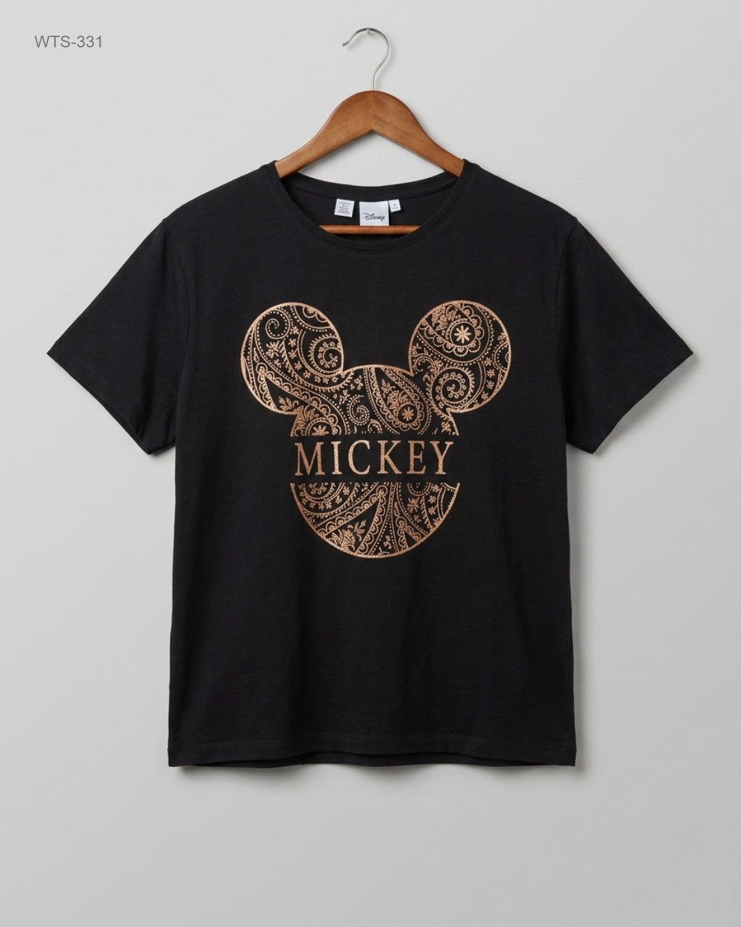 Womens Tshirts | Disney | Preloved Branded | Black Cotton | Premium | OTS Thrift Store Lahore Pakistan