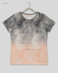 UK Imported secondhand Womens Tshirts - LETTICIA brand, Grey Polyester, Premium condition, for Womens - Online Thrift Store Lahore Pakistan