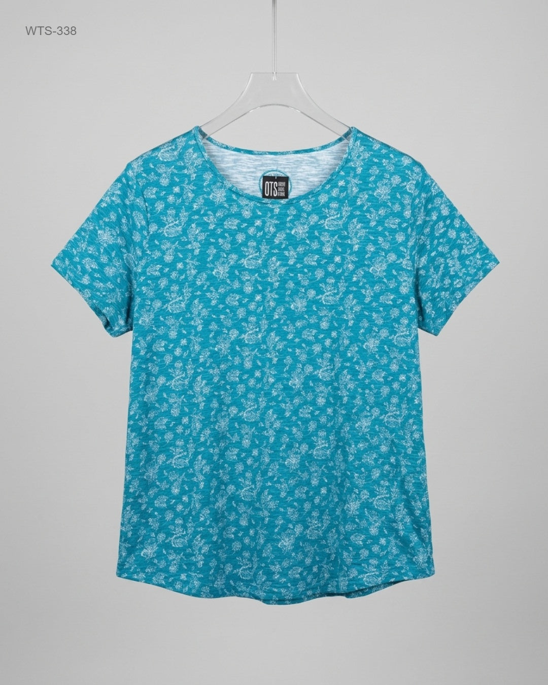Preloved Excellent Womens Tshirts by JEANSWEAR, Turquoise Cotton for Womens - OTS Thrift Shop Karachi Pakistan