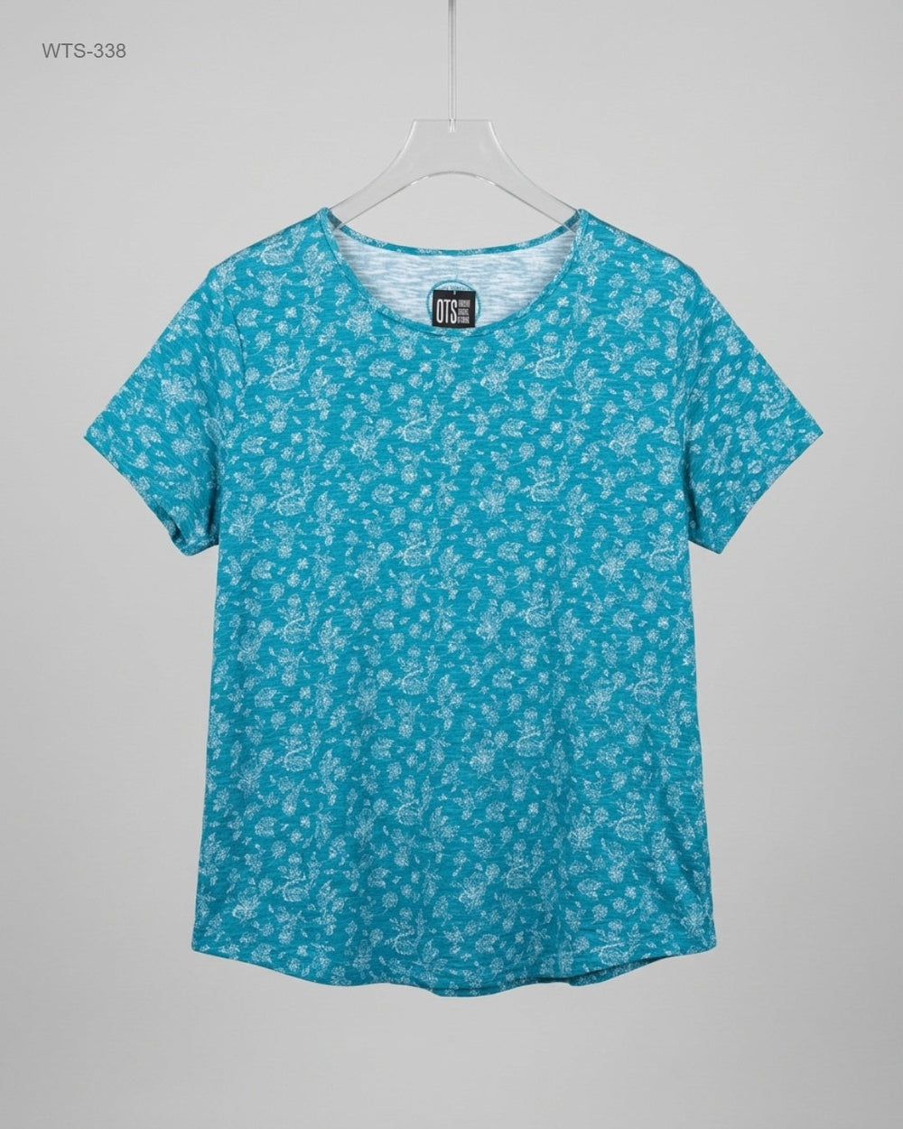 Preloved Excellent Womens Tshirts by JEANSWEAR, Turquoise Cotton for Womens - OTS Thrift Shop Karachi Pakistan