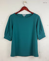 Preloved Premium Womens Tshirts by H&M, Green Polyester for Women - OTS Thrift Shop Peshawar Pakistan
