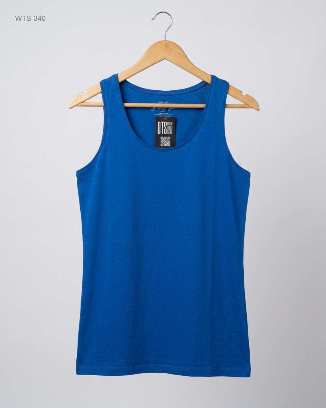 Womens Tshirts | BASIC | Preloved Branded | Blue Cotton | Premium | OTS Thrift Store Peshawar Pakistan