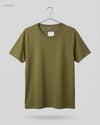 UK Imported secondhand Womens Tshirts - ZEEMAN brand, OLIVE GREEN Cotton, Premium condition, for Womens - Online Thrift Store Karachi Pakistan