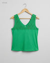 Premium Condition Womens Tshirts | Preloved CUT LABEL | Green Cotton | Thrift Shop for Womens Lahore Pakistan | OTS