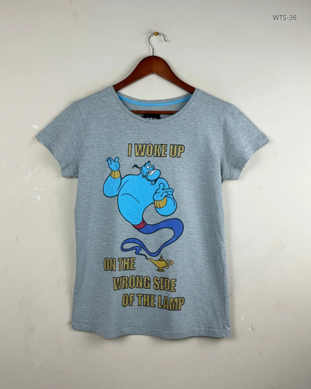 Preloved Premium Womens Tshirts by Unknown, Gray Cotton for Women - OTS Thrift Shop Karachi Pakistan