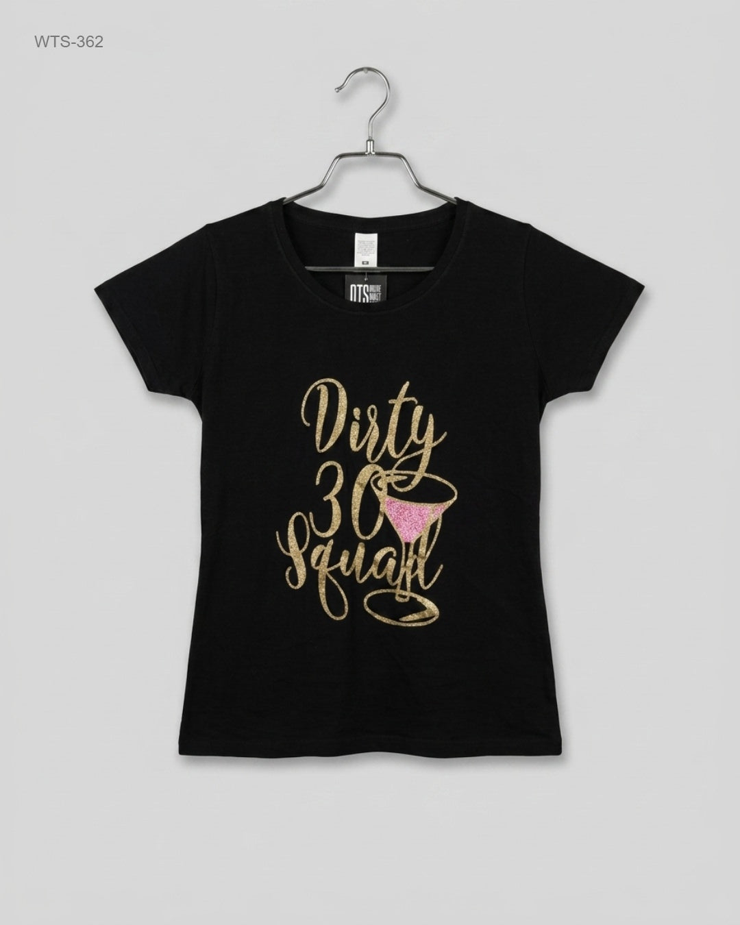 Shop Premium Womens Tshirts by FRUIT OF THE LOOM | Preloved Branded Clothes | Black Cotton | Womens | OTS Thrift Store Islamabad Pakistan