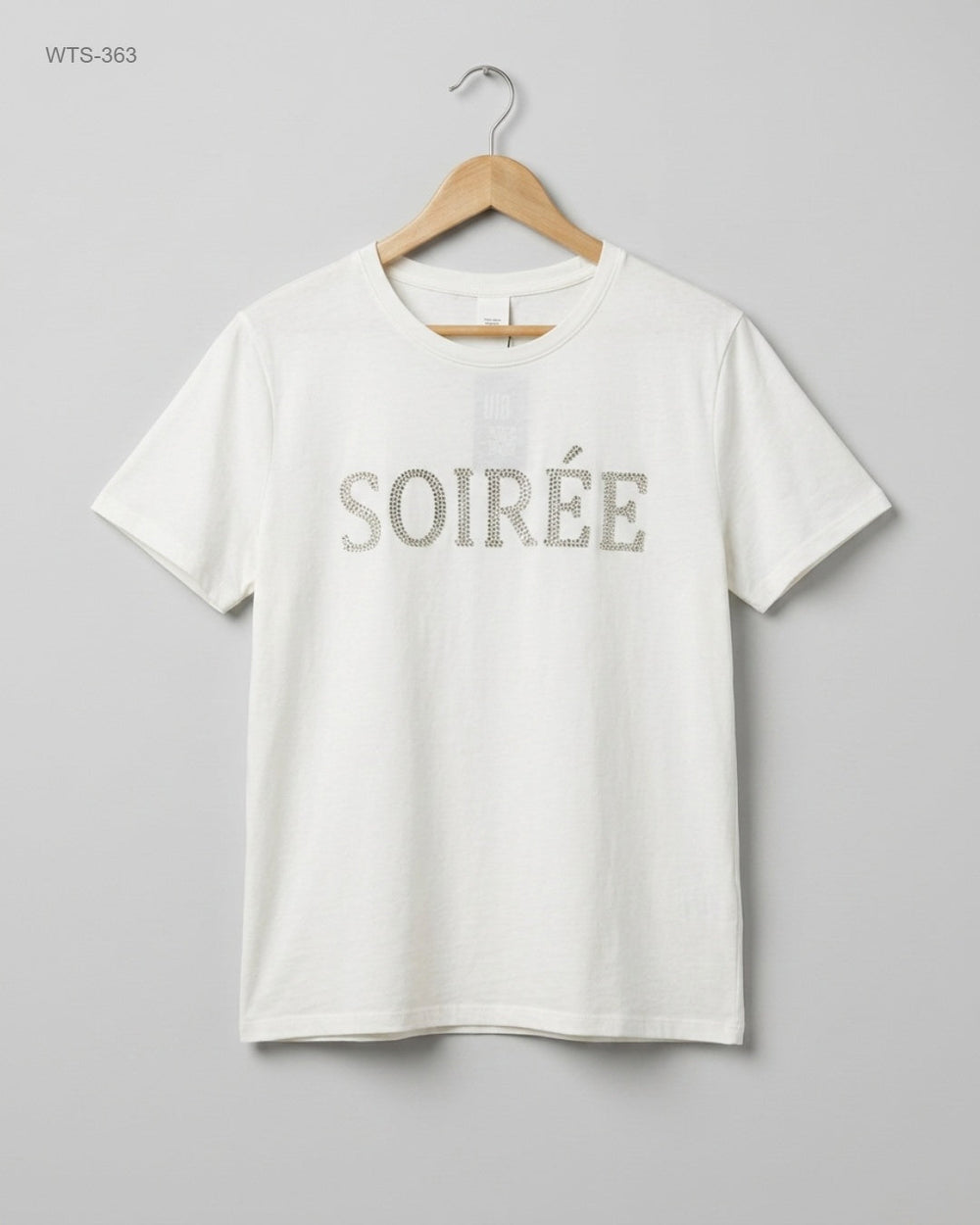Shop Premium Womens Tshirts by H&M | Preloved Branded Clothes | OffWhite Cotton | Womens | OTS Thrift Store Karachi Pakistan