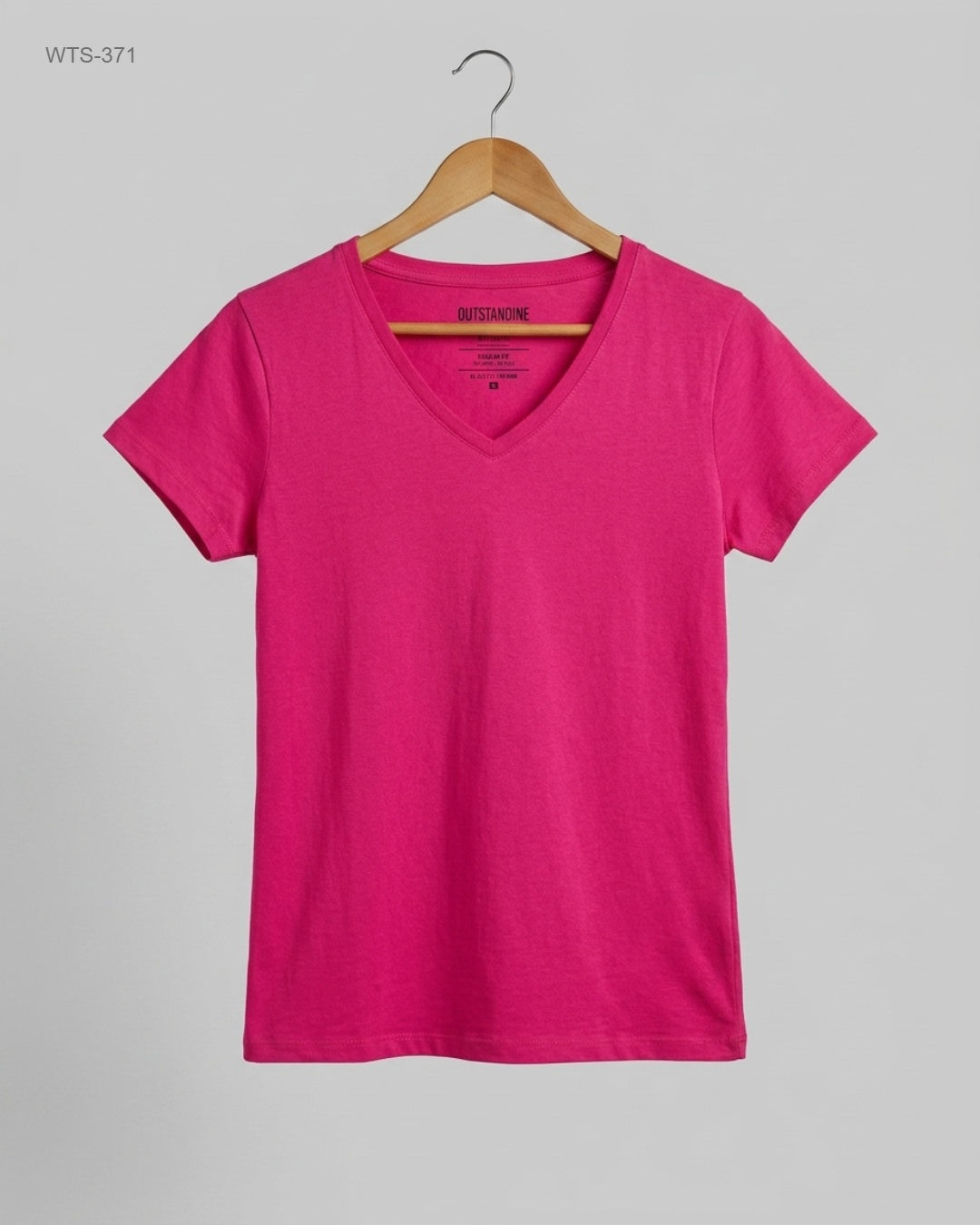 UK Imported secondhand Womens Tshirts - FRUIT OF THE LOOM brand, Pink Cotton, Premium condition, for Womens - Online Thrift Store Karachi Pakistan