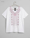 Premium Condition Womens Tshirts | Preloved CUT LABEL | White Cotton | Thrift Shop for Womens Peshawar Pakistan | OTS
