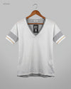 UK Imported secondhand Womens Tshirts - Malvin brand, Gray Polyester, Premium condition, for Womens - Online Thrift Store Peshawar Pakistan