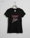 Premium Condition Womens Tshirts | Preloved GUESS | Black Cotton | Thrift Shop for Womens Karachi Pakistan | OTS