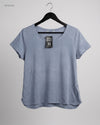UK Imported secondhand Womens Tshirts - CUT LABEL brand, Blue Viscose, Premium condition, for Womens - Online Thrift Store Peshawar Pakistan