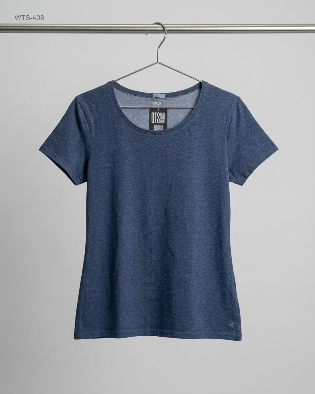 Preloved Premium Womens Tshirts by DECATHLON, Blue Viscose for Womens - OTS Thrift Shop Lahore Pakistan