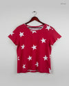 Secondhand Branded Womens Tshirts by Primark, Red Cotton fabric, Premium condition, for Women - Online Thrift Shop Islamabad Pakistan