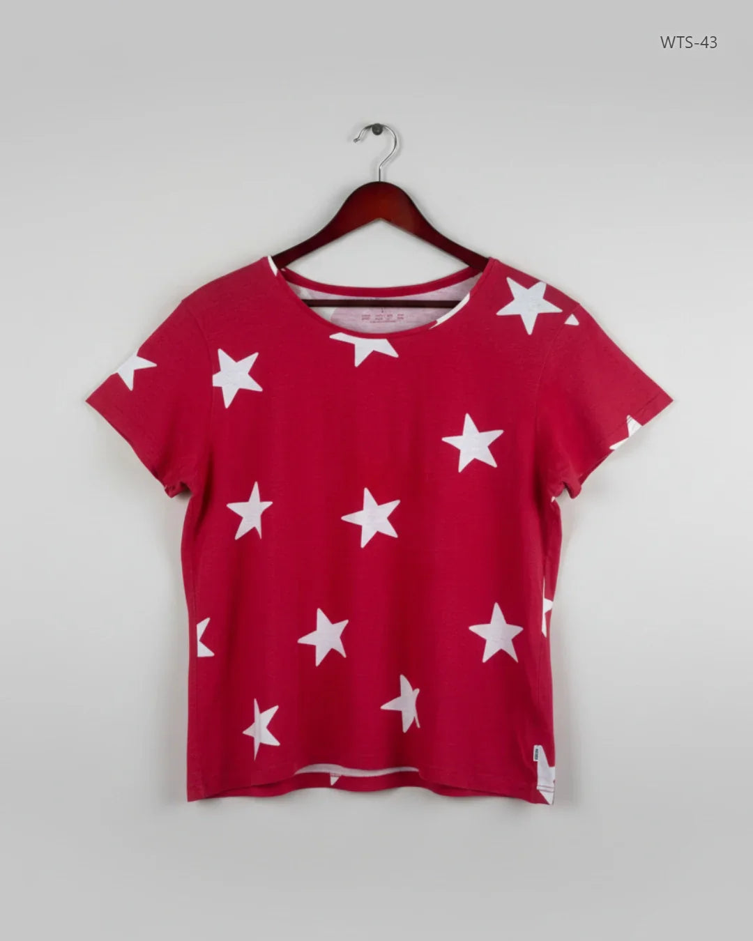 Secondhand Branded Womens Tshirts by Primark, Red Cotton fabric, Premium condition, for Women - Online Thrift Shop Islamabad Pakistan