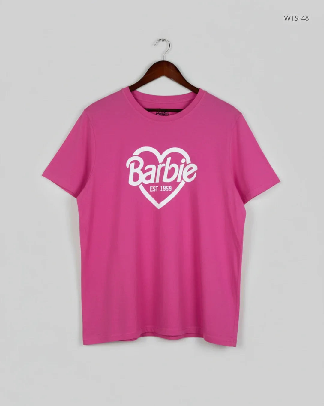 Womens Tshirts | Barbie | Preloved Branded | Pink Cotton | Premium | OTS Thrift Store Islamabad Pakistan
