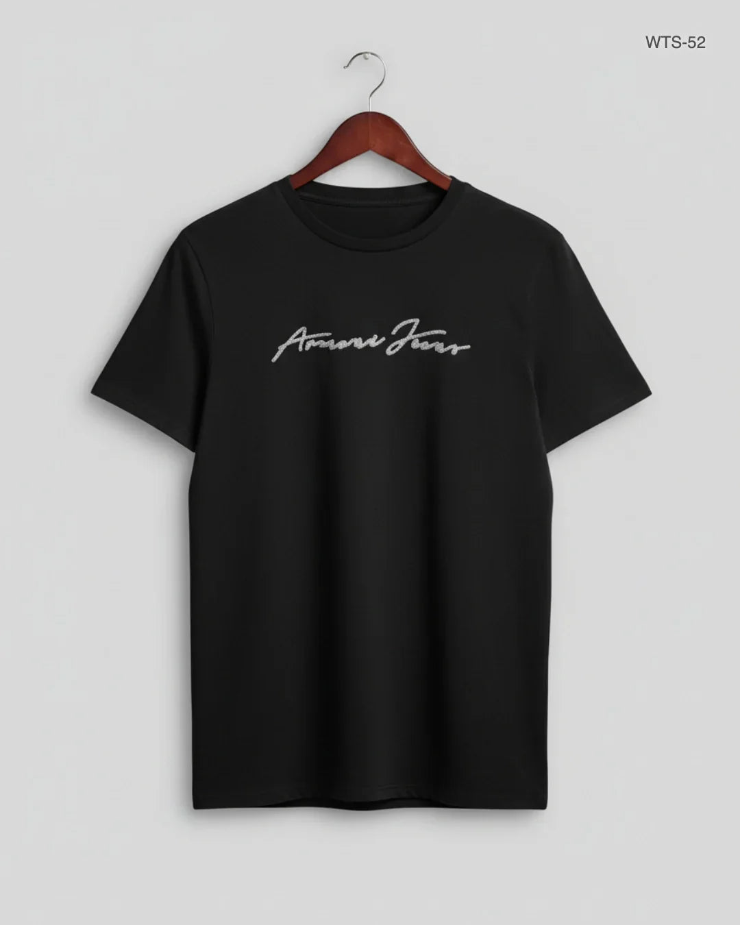 Shop Premium Womens Tshirts by Armani | Preloved Branded Clothes | Black Viscose | Women | OTS Thrift Store Karachi Pakistan