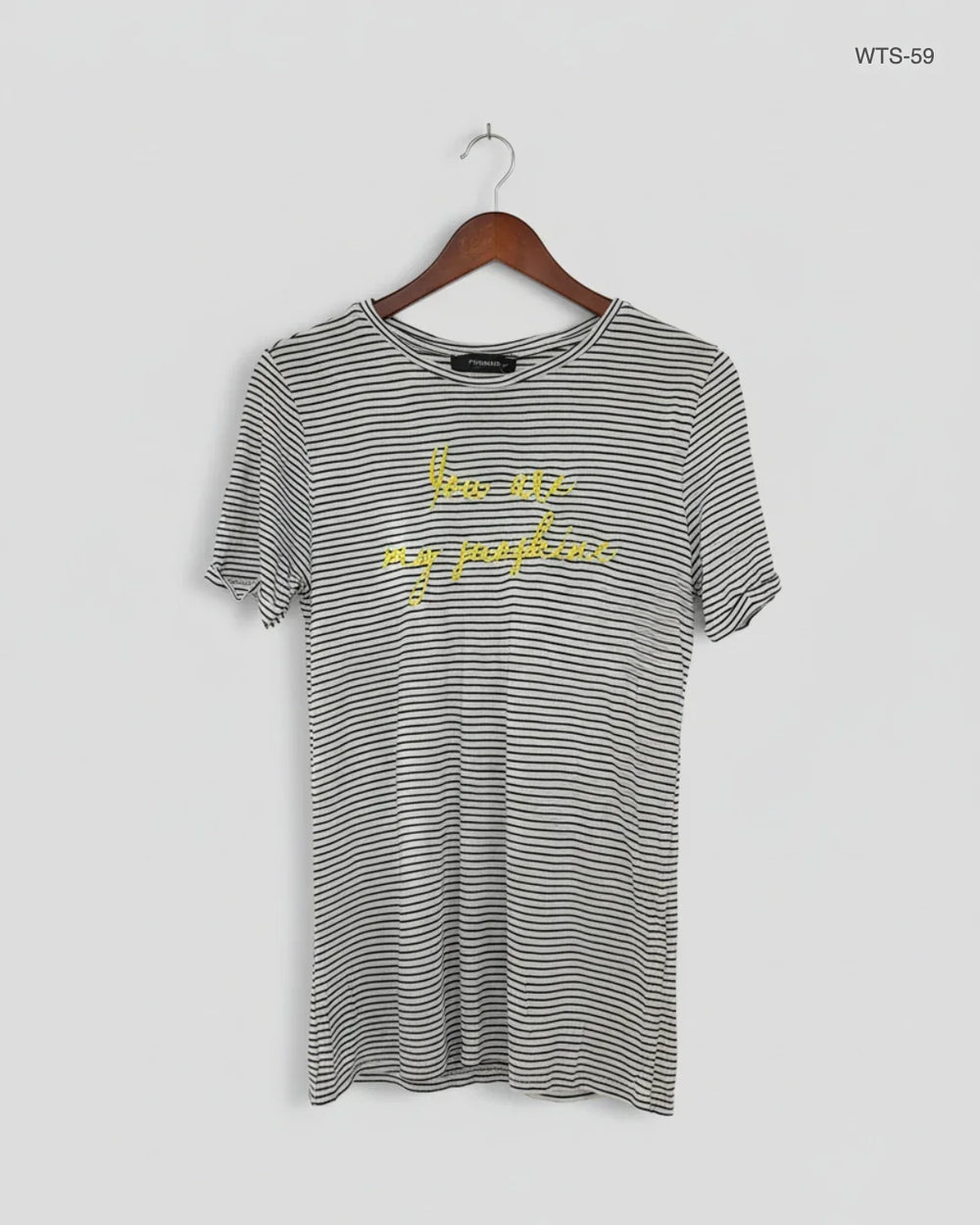 Preloved Premium Womens Tshirts by Primark, Black & White Polyester for Women - OTS Thrift Shop Karachi Pakistan