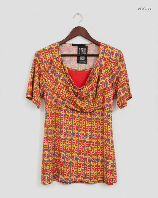 Premium Condition Womens Tshirts | Preloved Mer&Sud | Multi Cotton | Thrift Shop for Women Lahore Pakistan | OTS