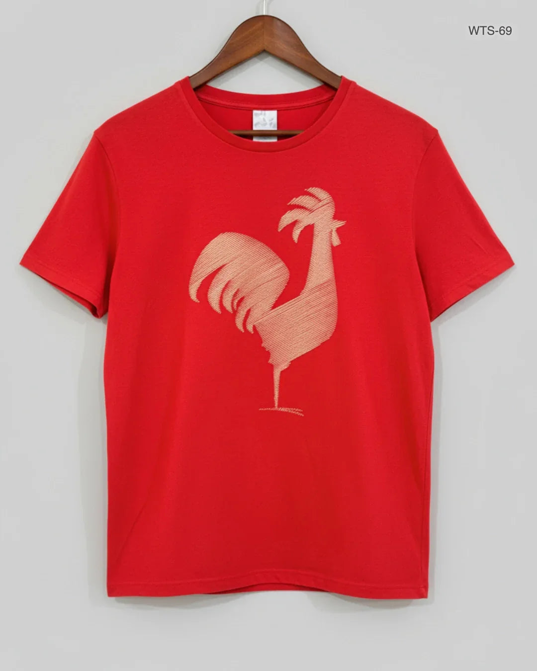 Shop Premium Womens Tshirts by CUT LABEL | Preloved Branded Clothes | Red Cotton | Women | OTS Thrift Store Islamabad Pakistan