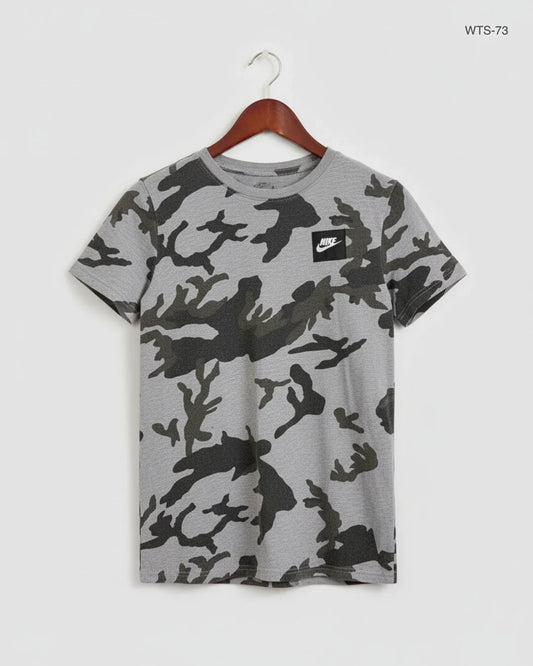 Womens Tshirts | Nike | Preloved Branded | Grey Cotton | Premium | OTS Thrift Store Islamabad Pakistan
