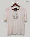 Womens Tshirts | Eugen Klein | Preloved Branded | White Polyester | Premium | OTS Thrift Store Lahore Pakistan