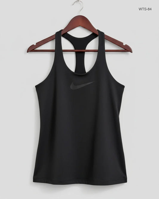 Premium Condition Womens Tshirts | Preloved NIKE | Black Polyester | Thrift Shop for Women Lahore Pakistan | OTS