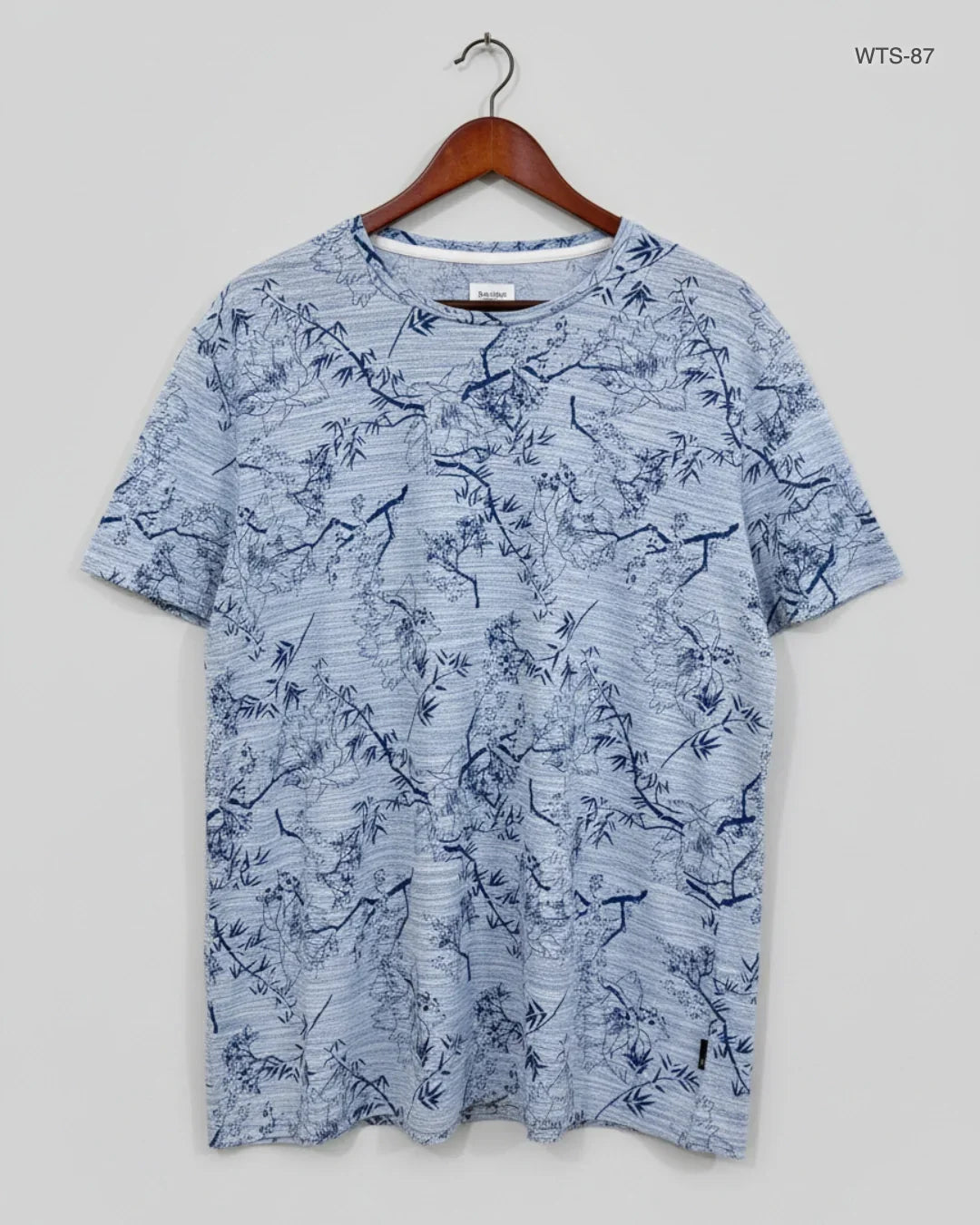 UK Imported secondhand Womens Tshirts - BURTON MENSWARE brand, White & Blue Cotton, Premium condition, for Women - Online Thrift Store Karachi Pakistan