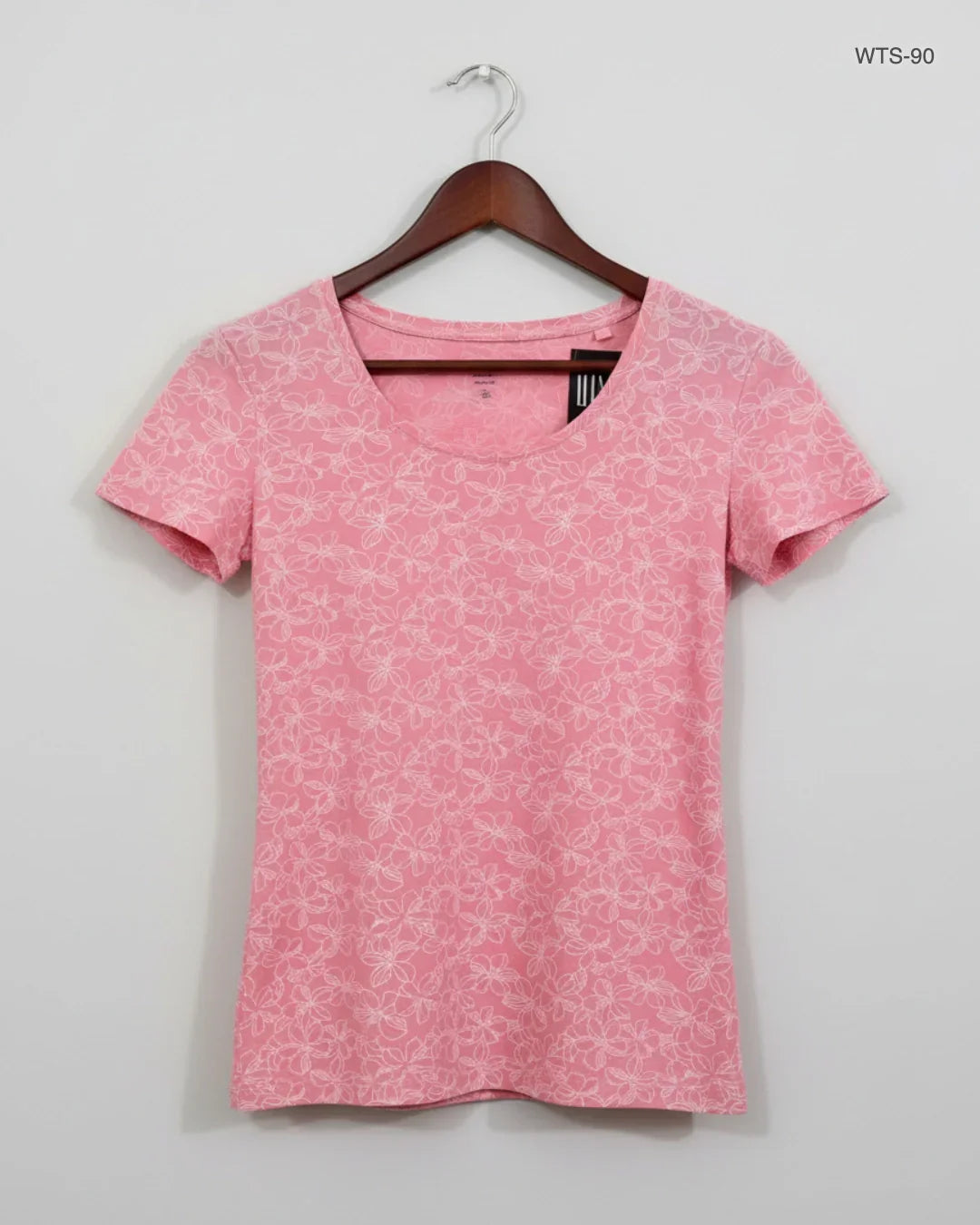Preloved Premium Womens Tshirts by C&A, Pink Polyester for Women - OTS Thrift Shop Peshawar Pakistan