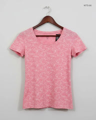 Preloved Premium Womens Tshirts by C&A, Pink Polyester for Women - OTS Thrift Shop Peshawar Pakistan