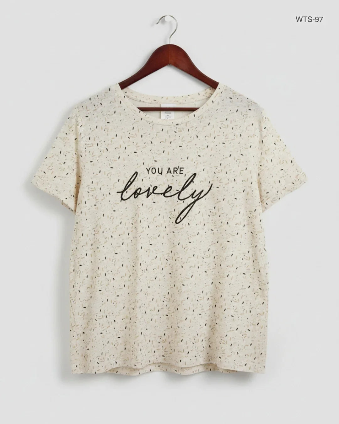 Secondhand Branded Womens Tshirts by TU, OffWhite Cotton fabric, Premium condition, for Women - Online Thrift Shop Peshawar Pakistan