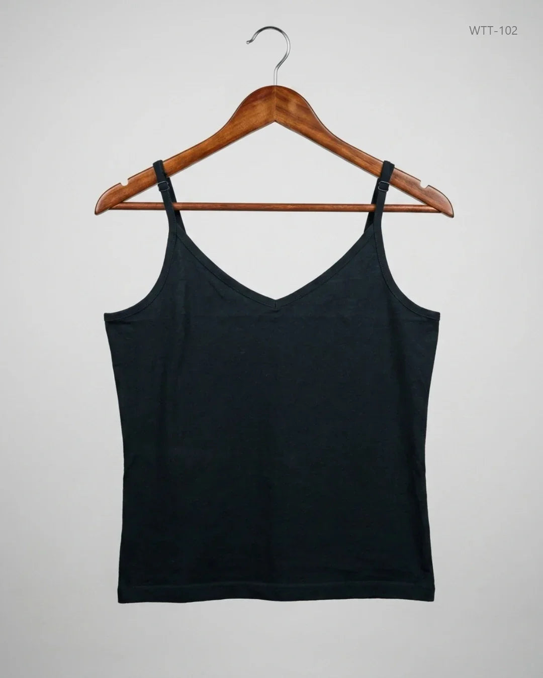 Premium Condition Womens Tank Top | Preloved Cut Label | Black Cotton | Thrift Shop for Womens Karachi Pakistan | OTS