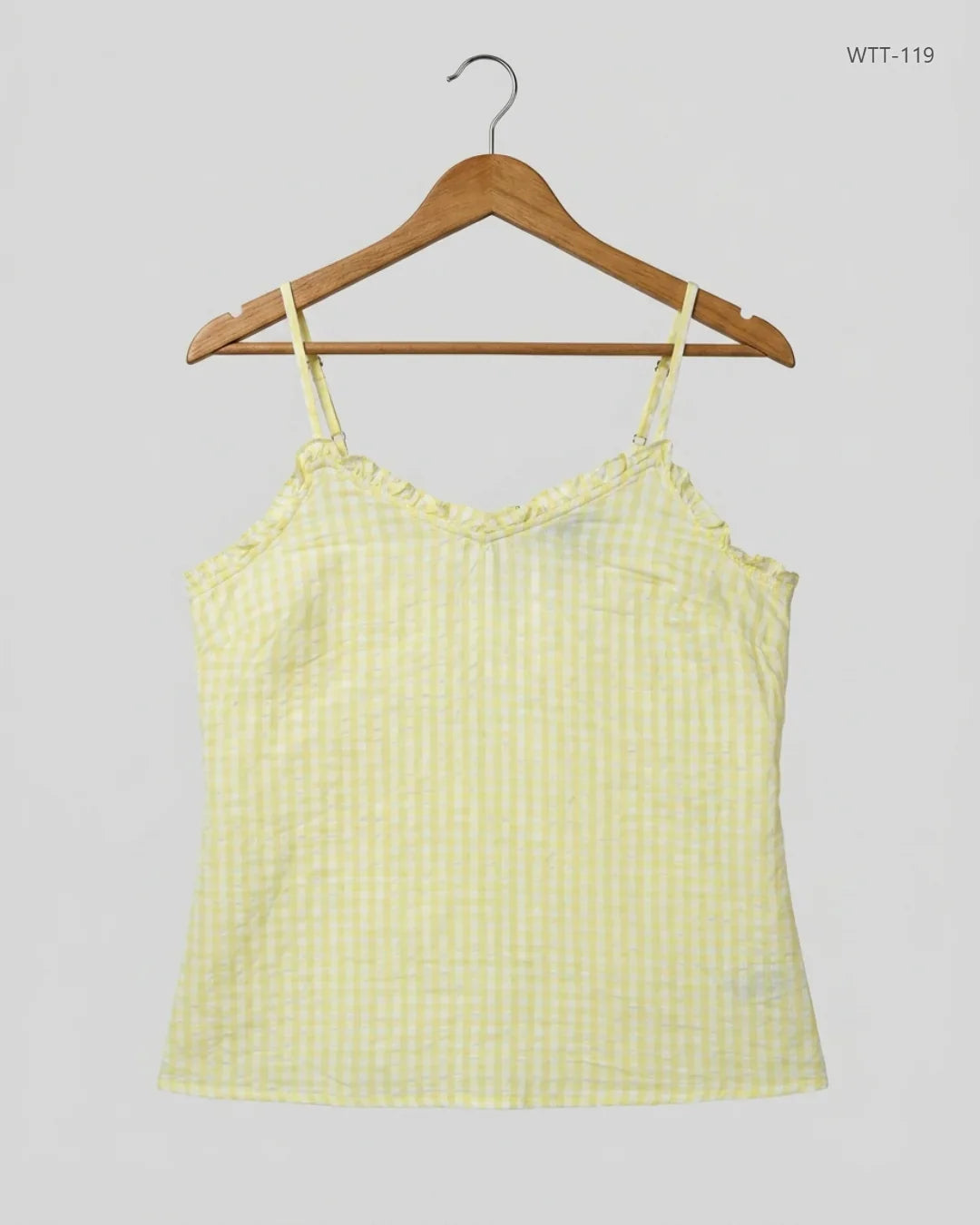 UK Imported secondhand Womens Tank Top - Next brand, Yellow Cotton, Premium condition, for Womens - Online Thrift Store Islamabad Pakistan