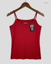 Premium Condition Womens Tank Top | Preloved VINTAGE APPAREL | Red Cotton | Thrift Shop for Womens Peshawar Pakistan | OTS