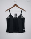 Secondhand Branded Womens Tank Top by Cut Label, Black Cotton fabric, Premium condition, for Womens - Online Thrift Shop Islamabad Pakistan