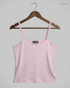 Shop Premium Womens Tank Top by Cut Label | Preloved Branded Clothes | Pink Cotton | Womens | OTS Thrift Store Islamabad Pakistan