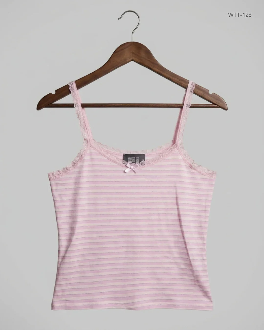 Shop Premium Womens Tank Top by Cut Label | Preloved Branded Clothes | Pink Cotton | Womens | OTS Thrift Store Islamabad Pakistan