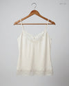 Secondhand Branded Womens Tank Top by Jigsaw, OffWhite Polyester fabric, Premium condition, for Womens - Online Thrift Shop Lahore Pakistan