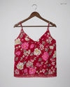Secondhand Branded Womens Tank Top by secret possessions, Red Polyester fabric, Premium condition, for Womens - Online Thrift Shop Karachi Pakistan