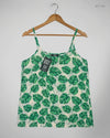Womens Tank Top | VERO MODA | Preloved Branded | Green Cotton | Premium | OTS Thrift Store Karachi Pakistan