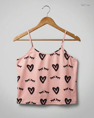 Premium Condition Womens Tank Top | Preloved CUT LABEL | Pink Polyester | Thrift Shop for Womens Karachi Pakistan | OTS