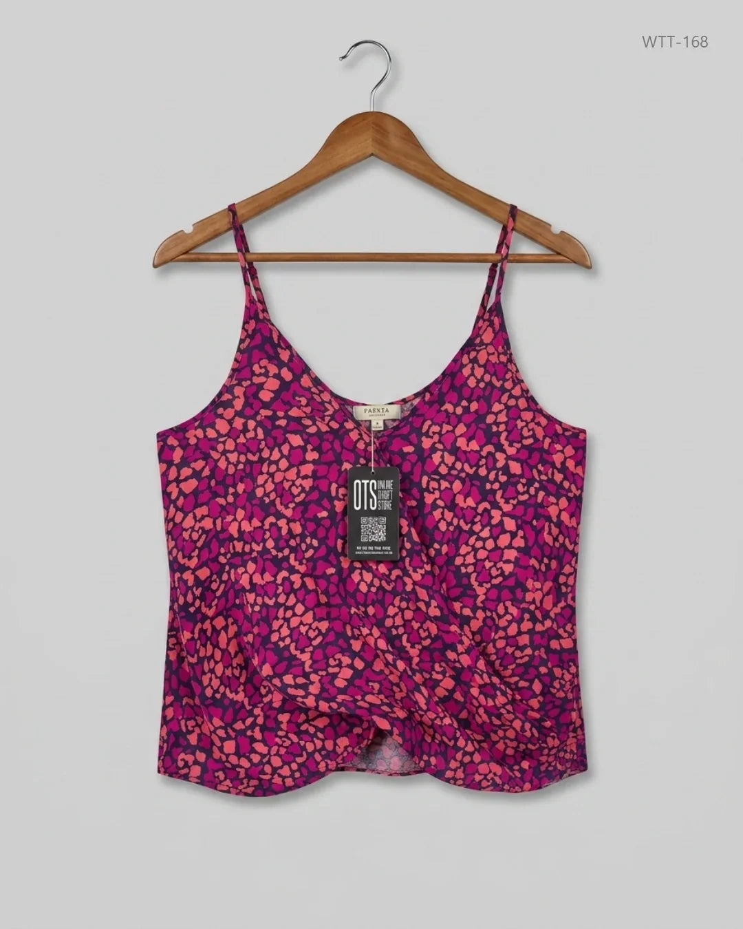 UK Imported secondhand Womens Tank Top - Papaya brand, Multi Cotton, Premium condition, for Womens - Online Thrift Store Peshawar Pakistan