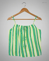Preloved Premium Womens Tank Top by George, Green Viscose for Womens - OTS Thrift Shop Islamabad Pakistan