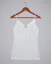 Womens Tank Top | Marks & Spencer | Preloved Branded | White Viscose | Premium | OTS Thrift Store Karachi Pakistan