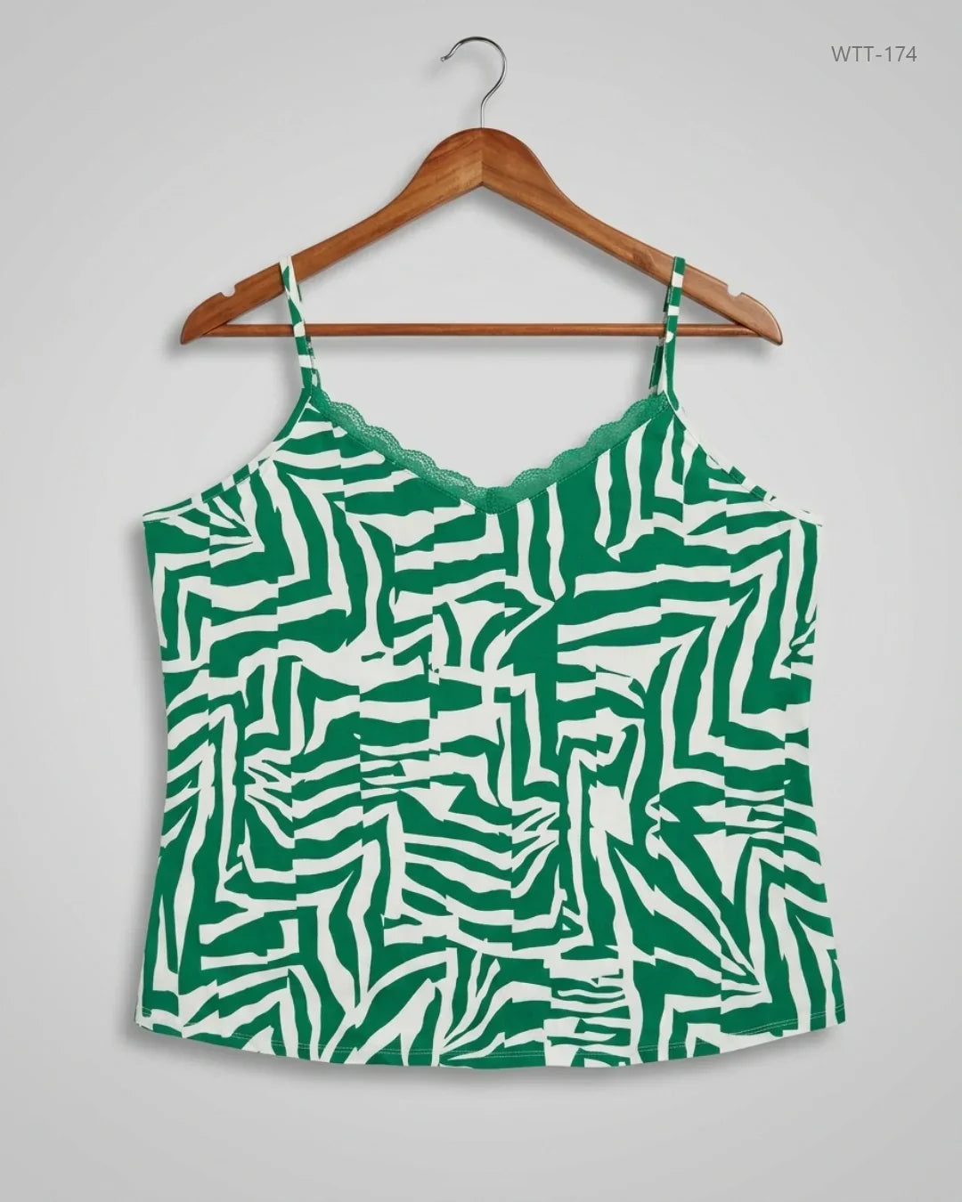 Shop Premium Womens Tank Top by Primark | Preloved Branded Clothes | Green Polyester | Womens | OTS Thrift Store Karachi Pakistan
