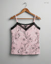 Secondhand Branded Womens Tank Top by George, Pink Viscose fabric, Premium condition, for Womens - Online Thrift Shop Lahore Pakistan